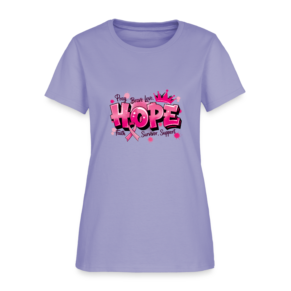Hope - Women's T-Shirt - lavender