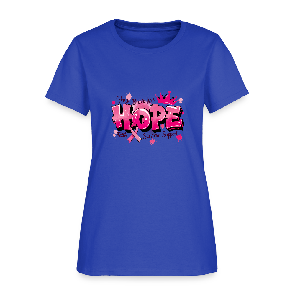 Hope - Women's T-Shirt - royal blue