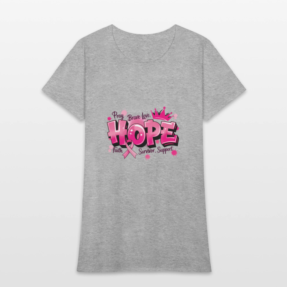 Hope - Women's T-Shirt - heather gray
