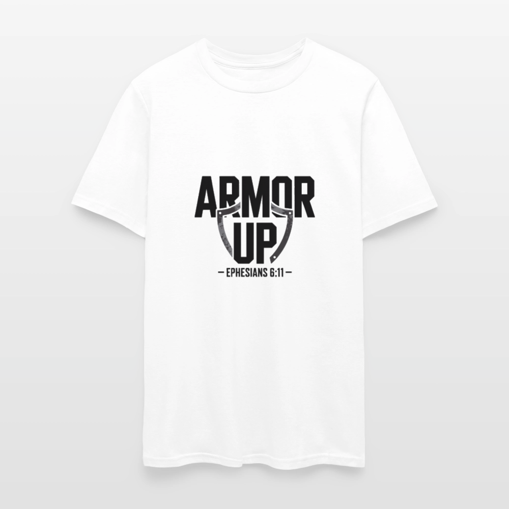 Armor Up - men's t-shirt - white
