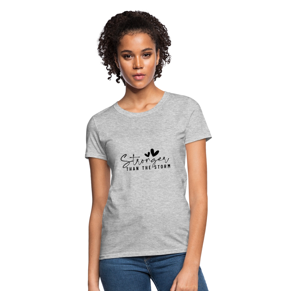Strength - Women's T-Shirt - heather gray