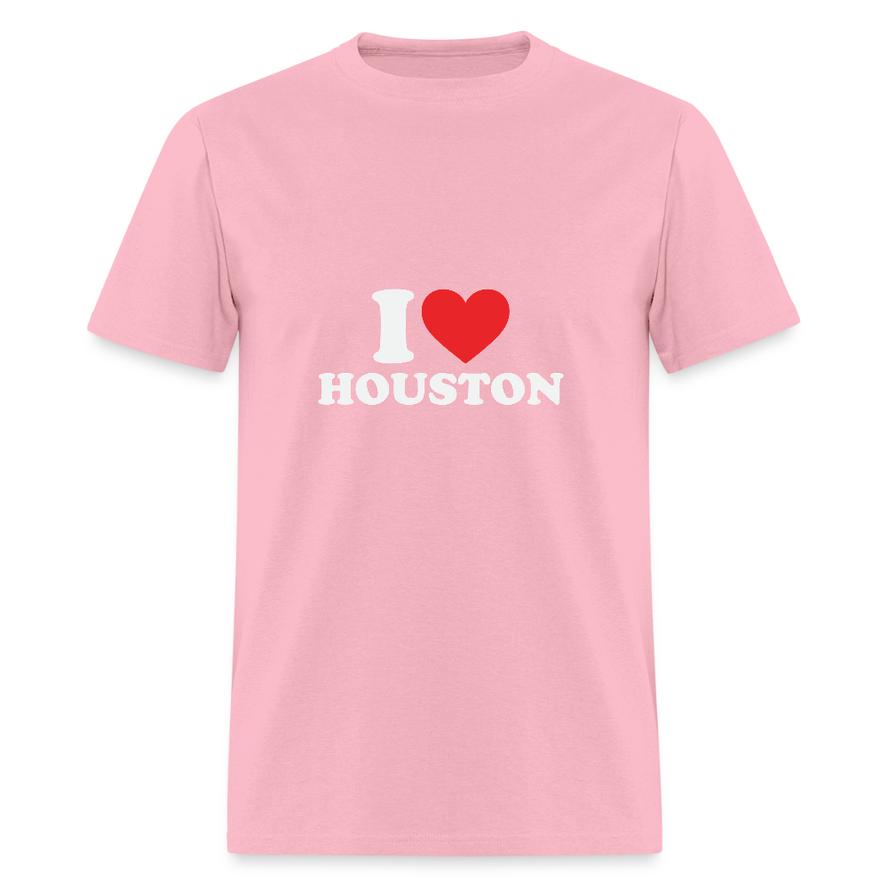 I Love Houston - Unisex T-Shirt - pink