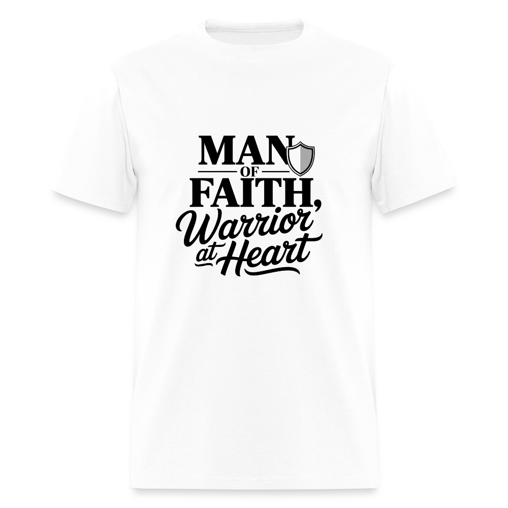 man of Faith - men's t-shirt - white