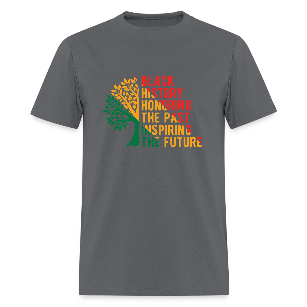 Black History - T-shirt - charcoal