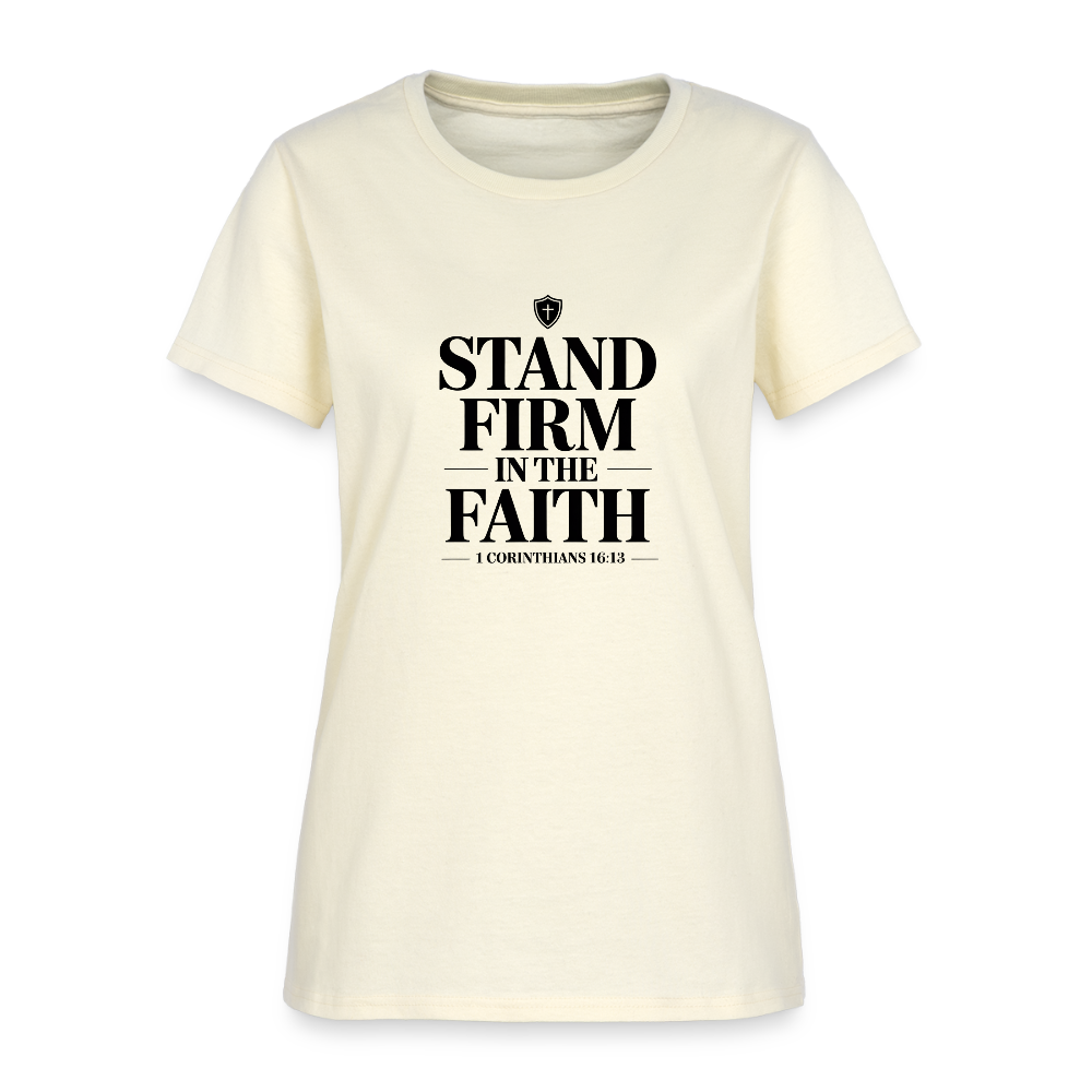 Stand Firm - women's t-shirt - off white