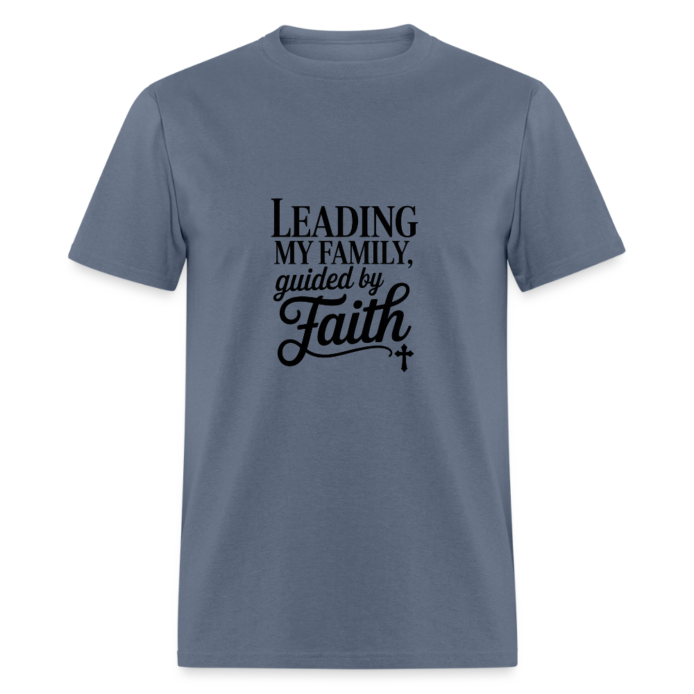Leading Strong - men's t-shirt - denim