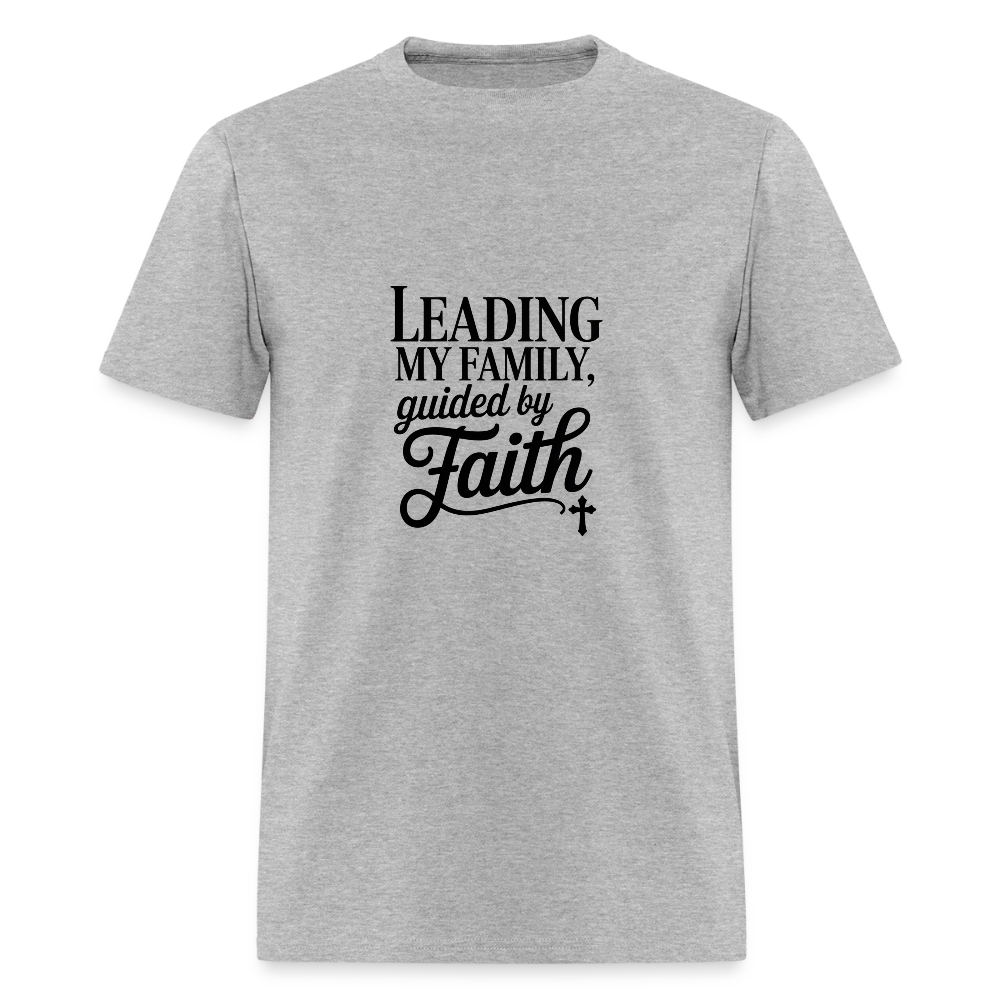 Leading Strong - men's t-shirt - heather gray