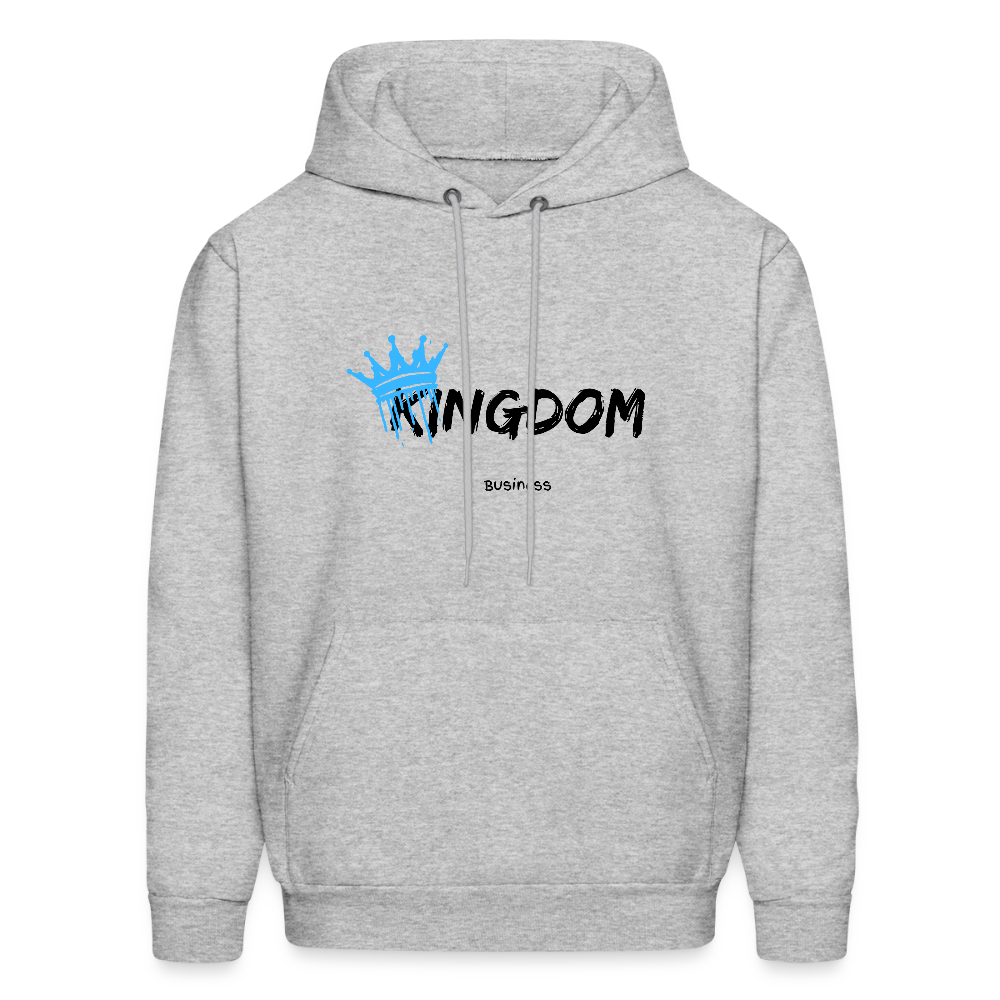 Kingdom Business - Men's Hoodie - heather gray
