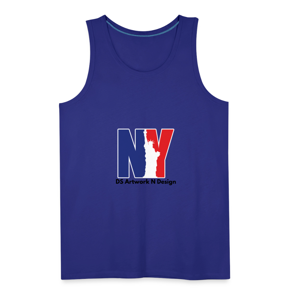 NY - Men’s Premium Tank - royal blue