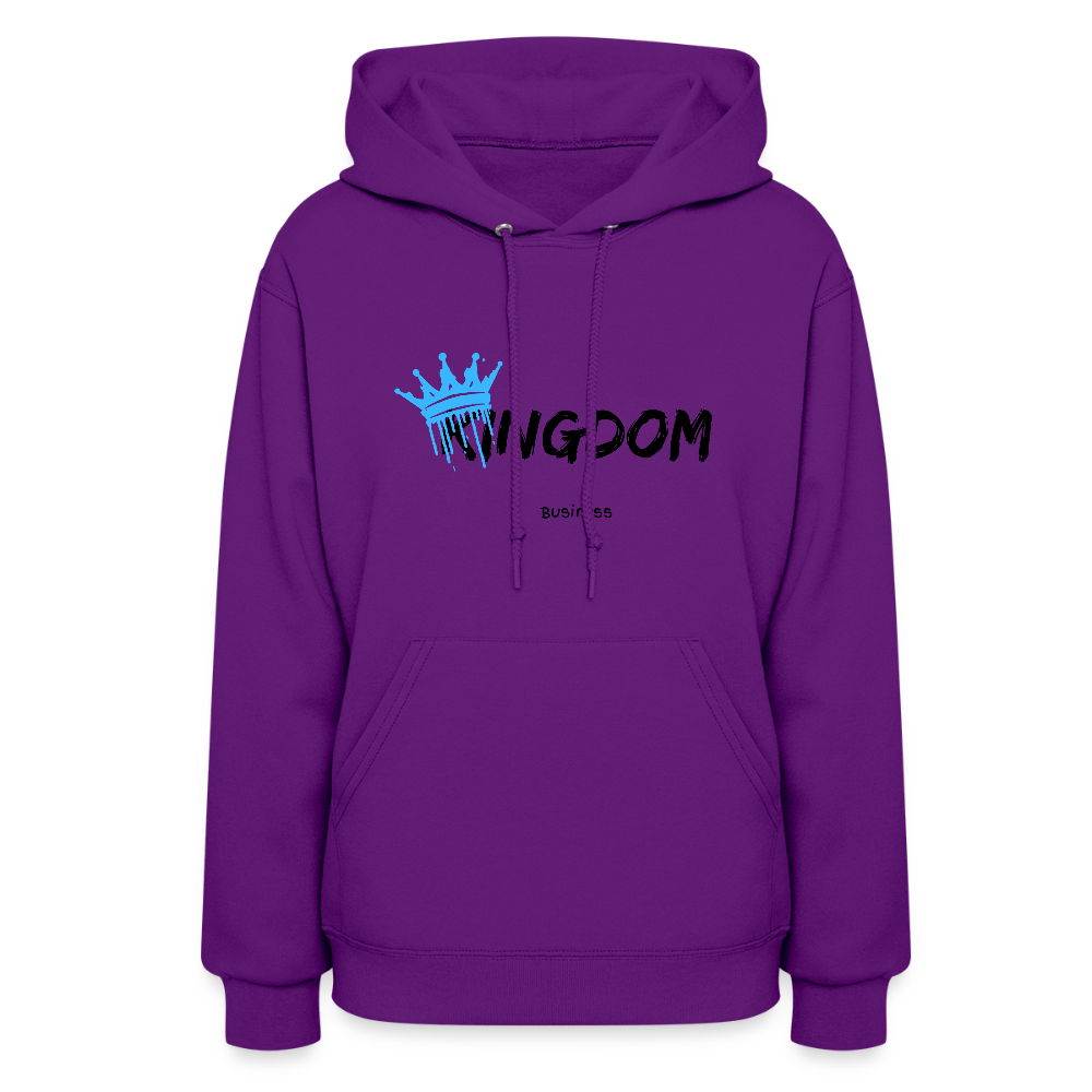Kingdom Business - Women's Hoodie - purple