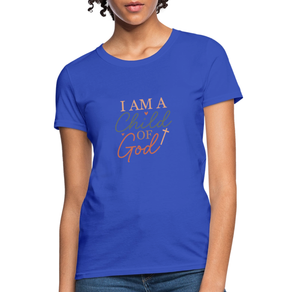 Child of God - Women's T-Shirt - royal blue