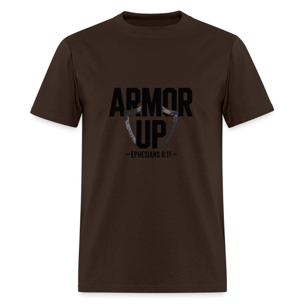 Armor Up - men's t-shirt - brown