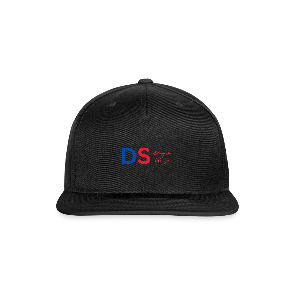 DS Artwork N Design - Snapback Baseball Cap - black