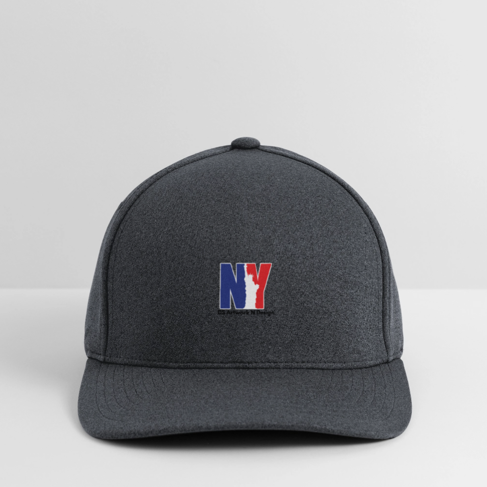 NY - Baseball Cap - dark heather gray