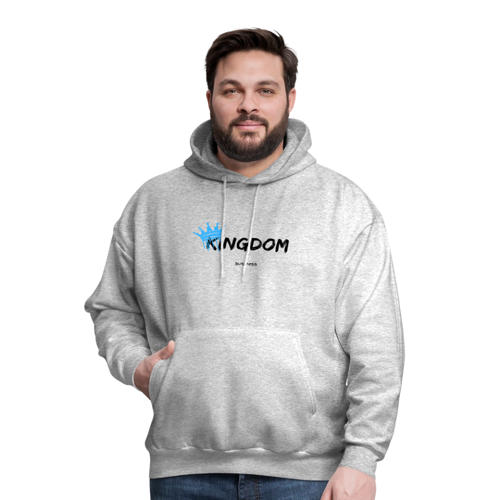 Kingdom Business - Men's Hoodie - heather gray