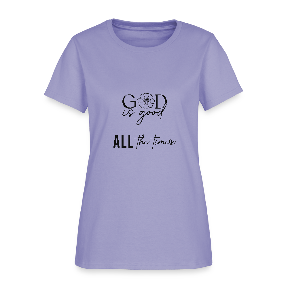 God is Good-Women's short Sleeve T-Shirt - lavender
