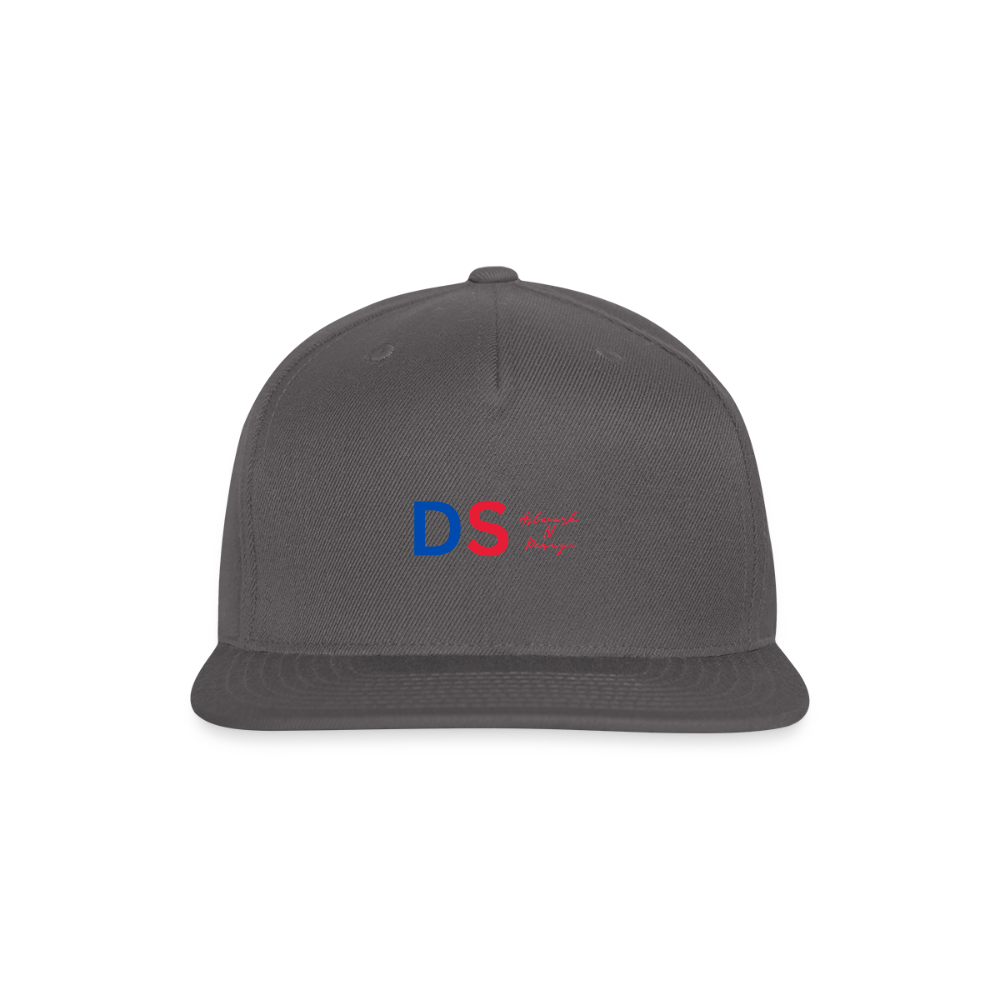 DS Artwork N Design - Snapback Baseball Cap - dark grey