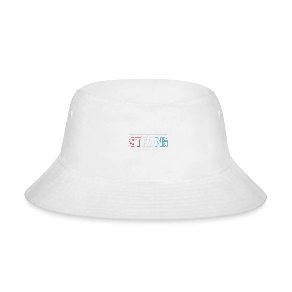 Stay Strong - Bucket Hat - white