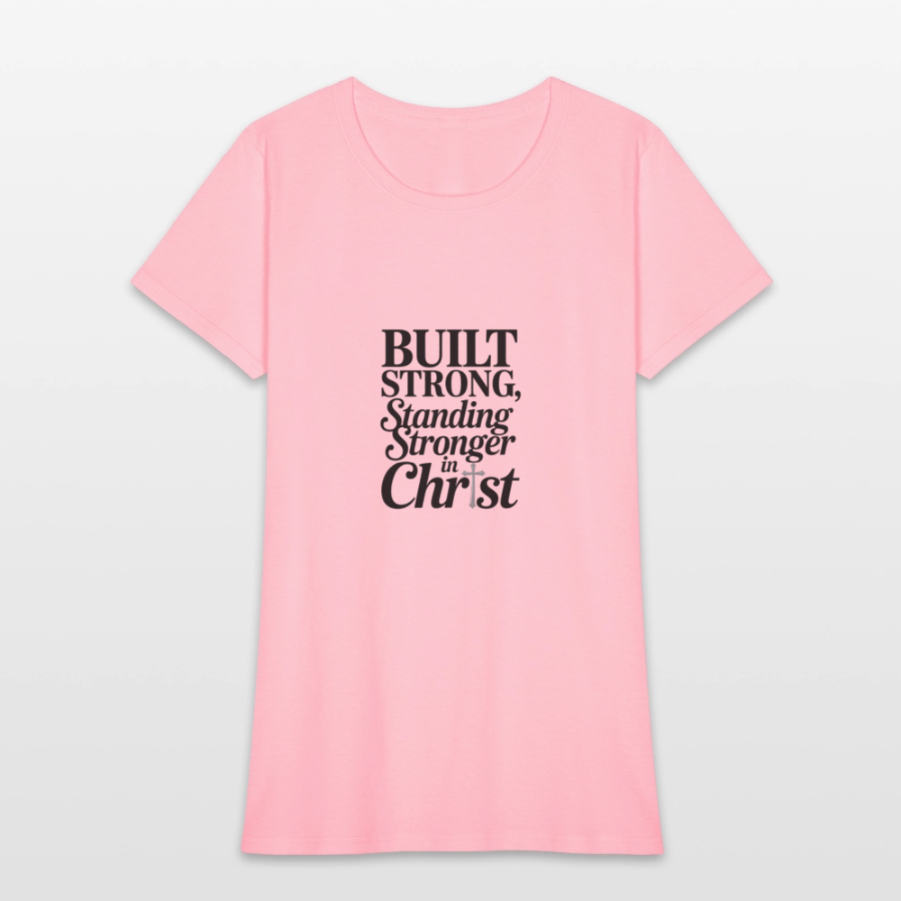 Strong in Christ - Women's T-Shirt - pink