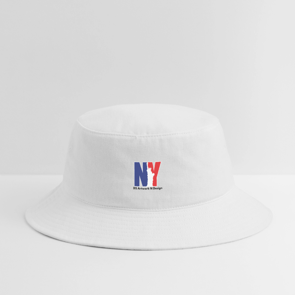 NY - Bucket Hat - white