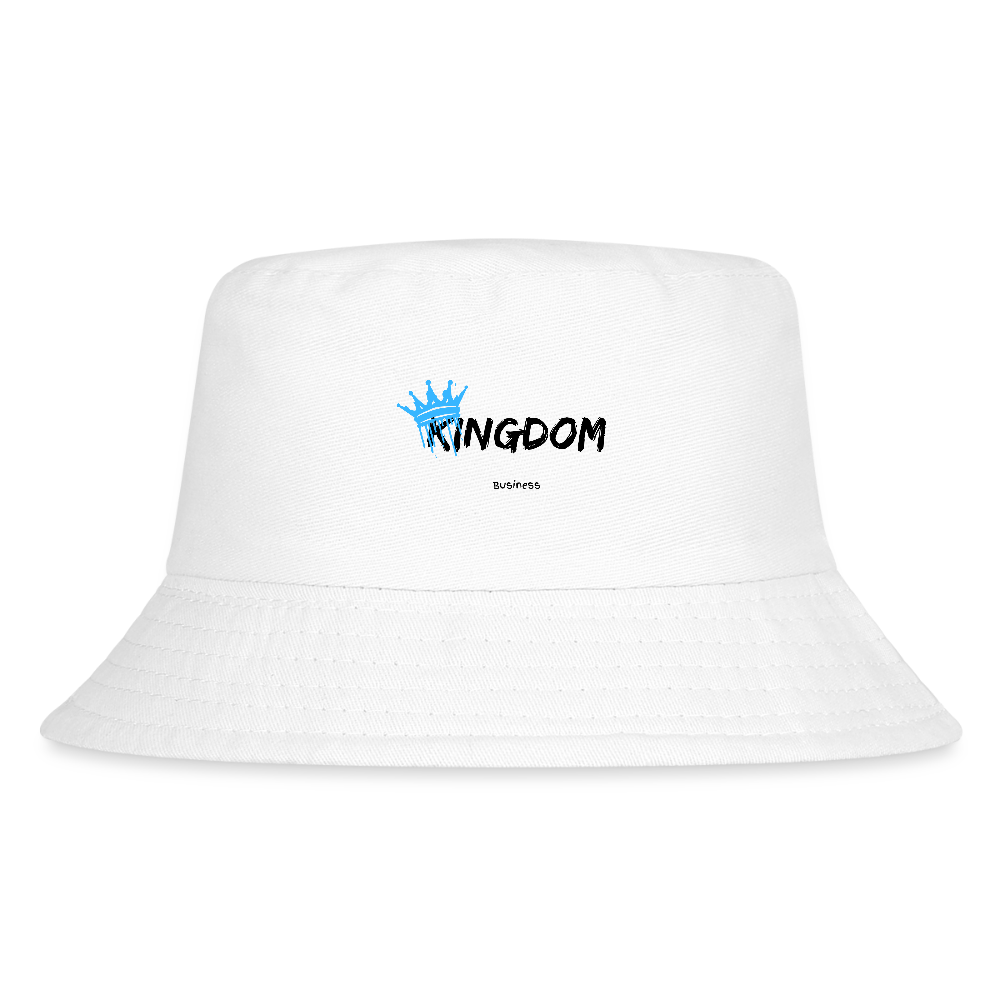 Kingdom Business - Kid's Bucket Hat - white