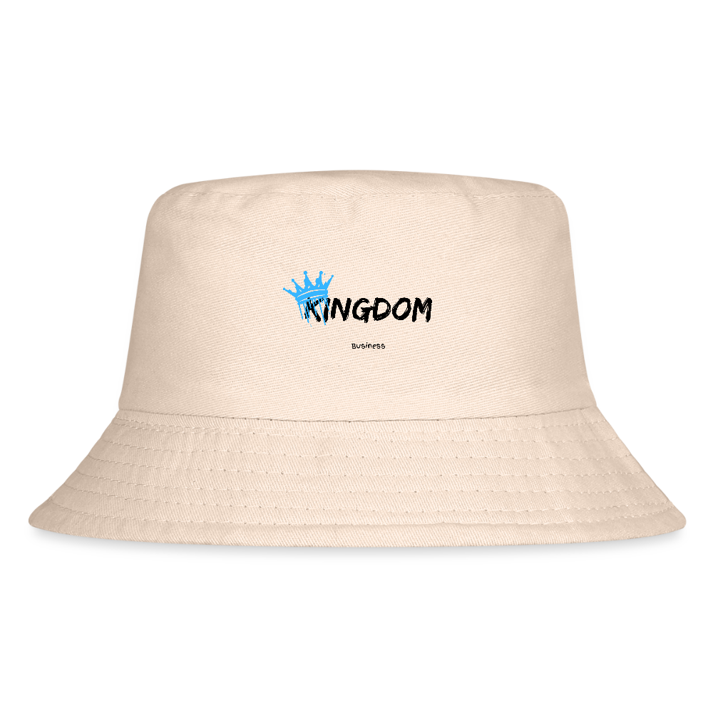 Kingdom Business - Kid's Bucket Hat - Natural