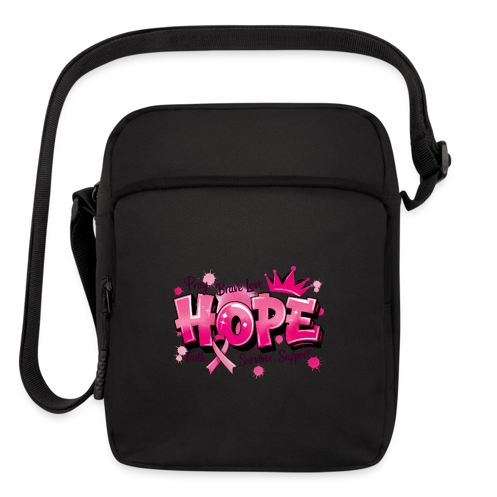 Hope - Upright Crossbody Bag - black