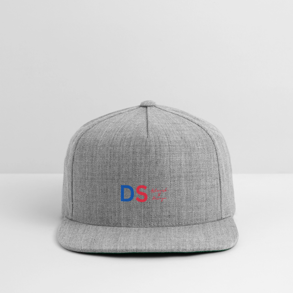 DS Artwork N Design - Snapback Baseball Cap - heather gray