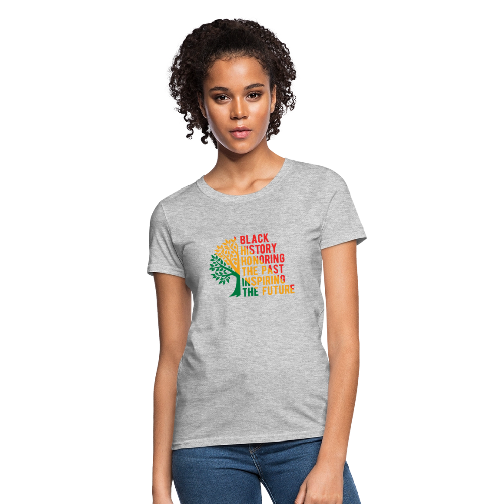Black History - Women's T-Shirt - heather gray