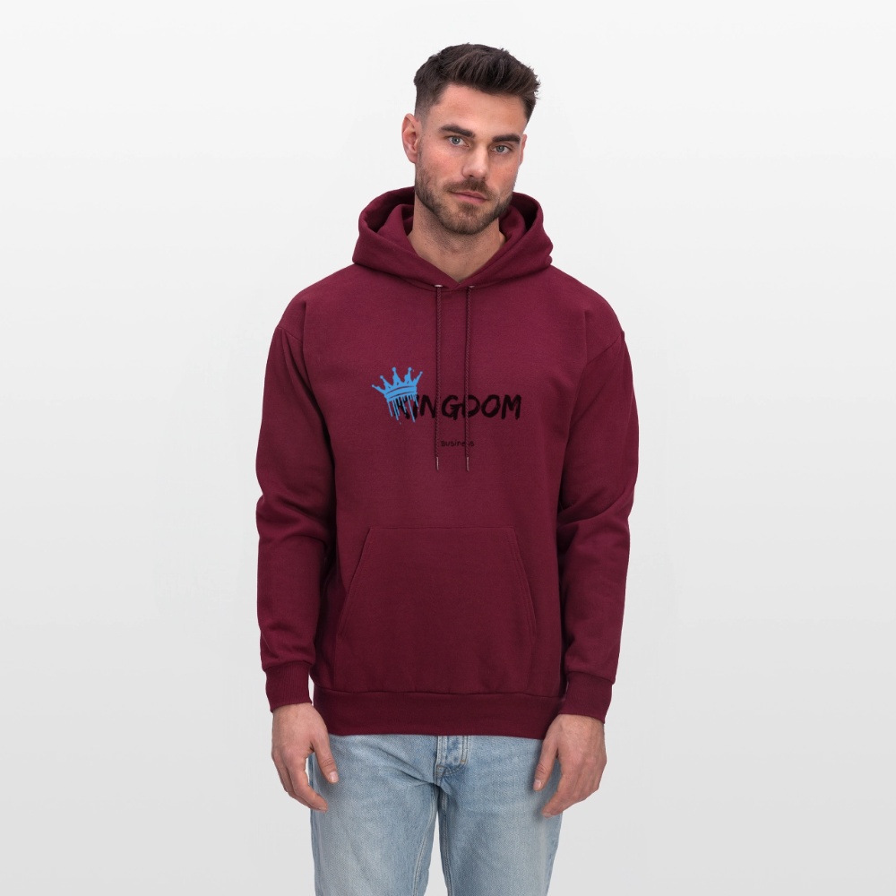 Kingdom Business - Men's Hoodie - burgundy