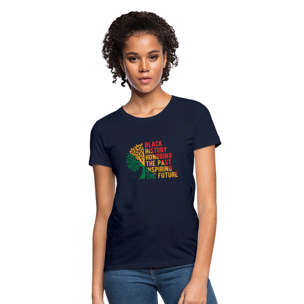 Black History - Women's T-Shirt - navy
