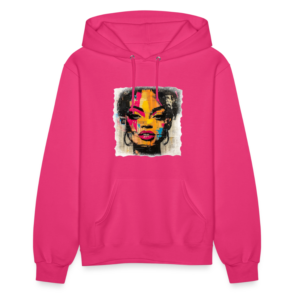 Pop Culture Woman 2 - Women's Hoodie - fuchsia