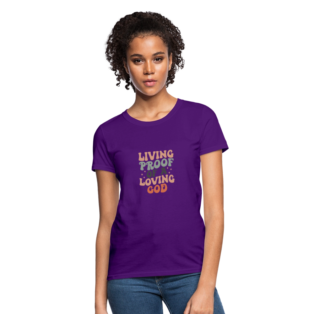 Living Proof - Women's T-Shirt - purple
