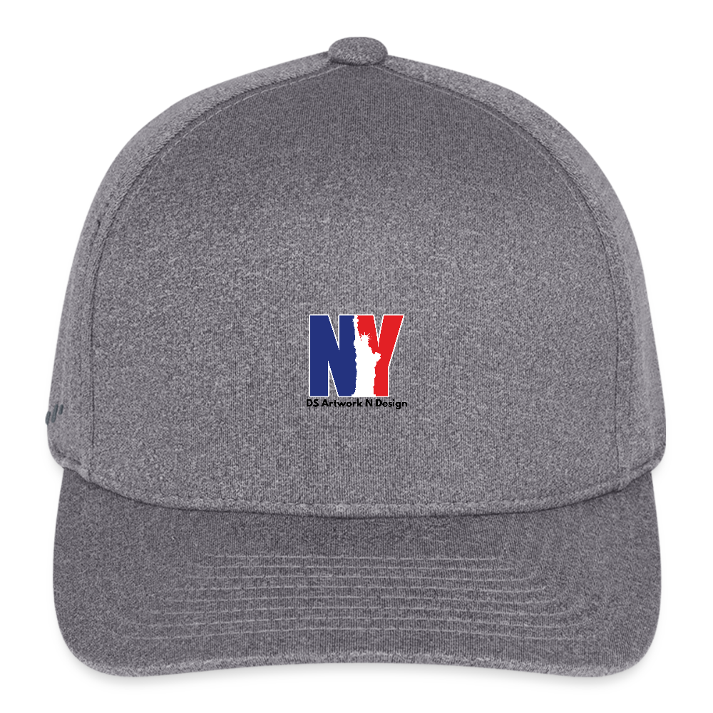 NY - Baseball Cap - light heather gray