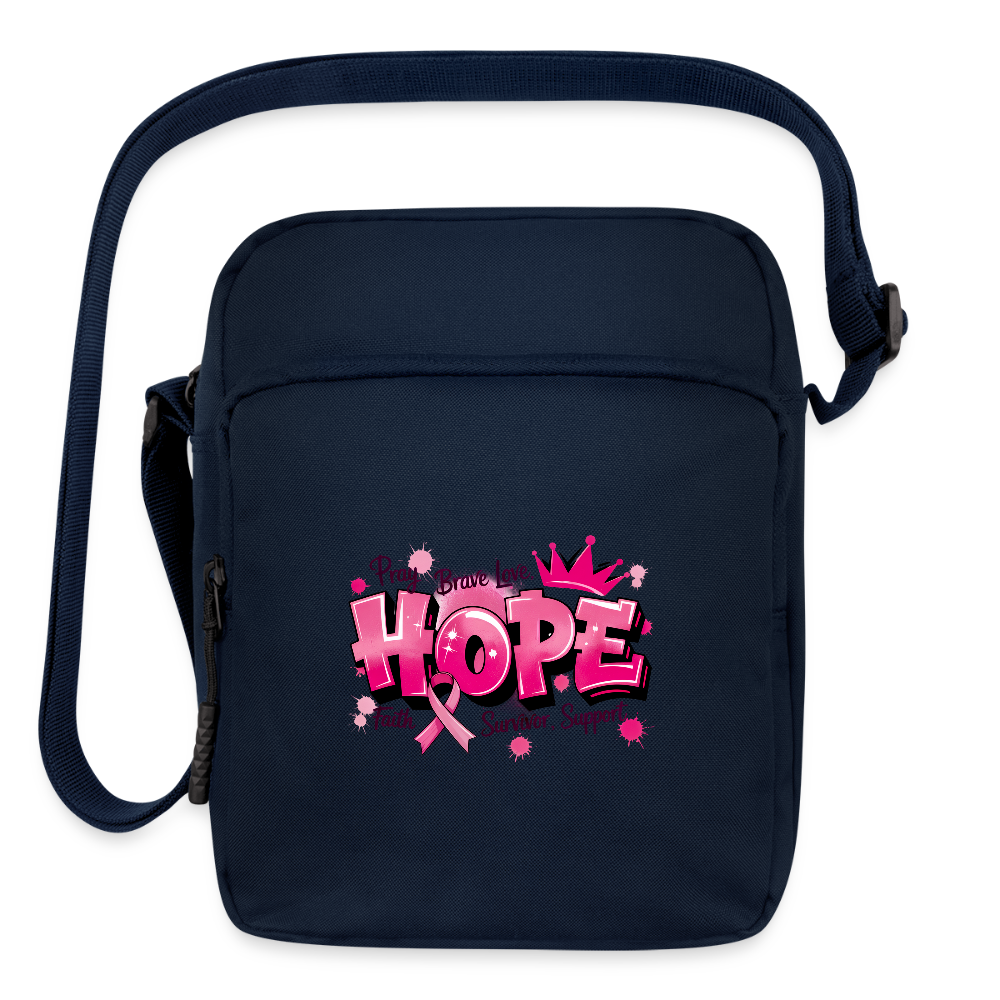 Hope - Upright Crossbody Bag - navy