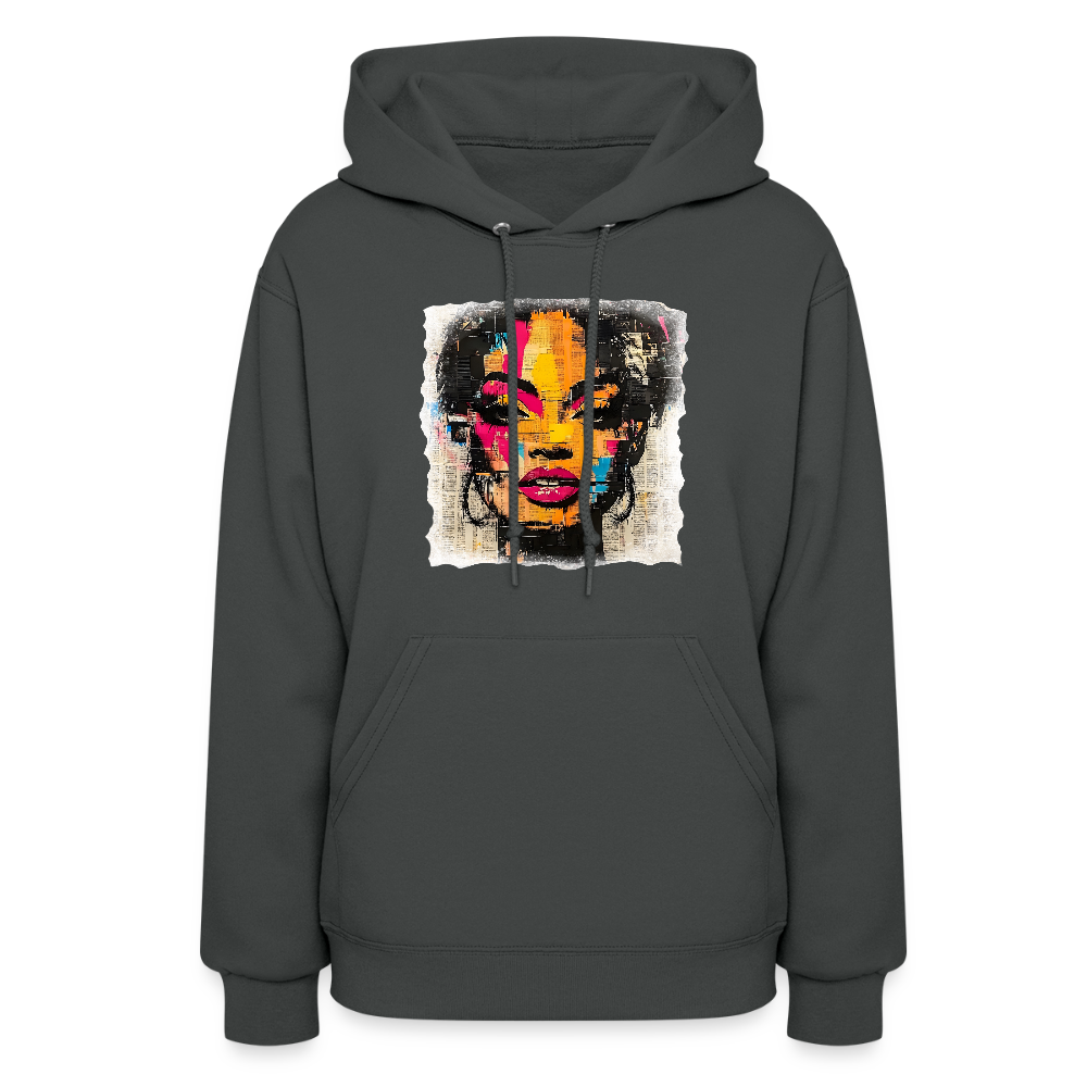 Pop Culture Woman 2 - Women's Hoodie - asphalt