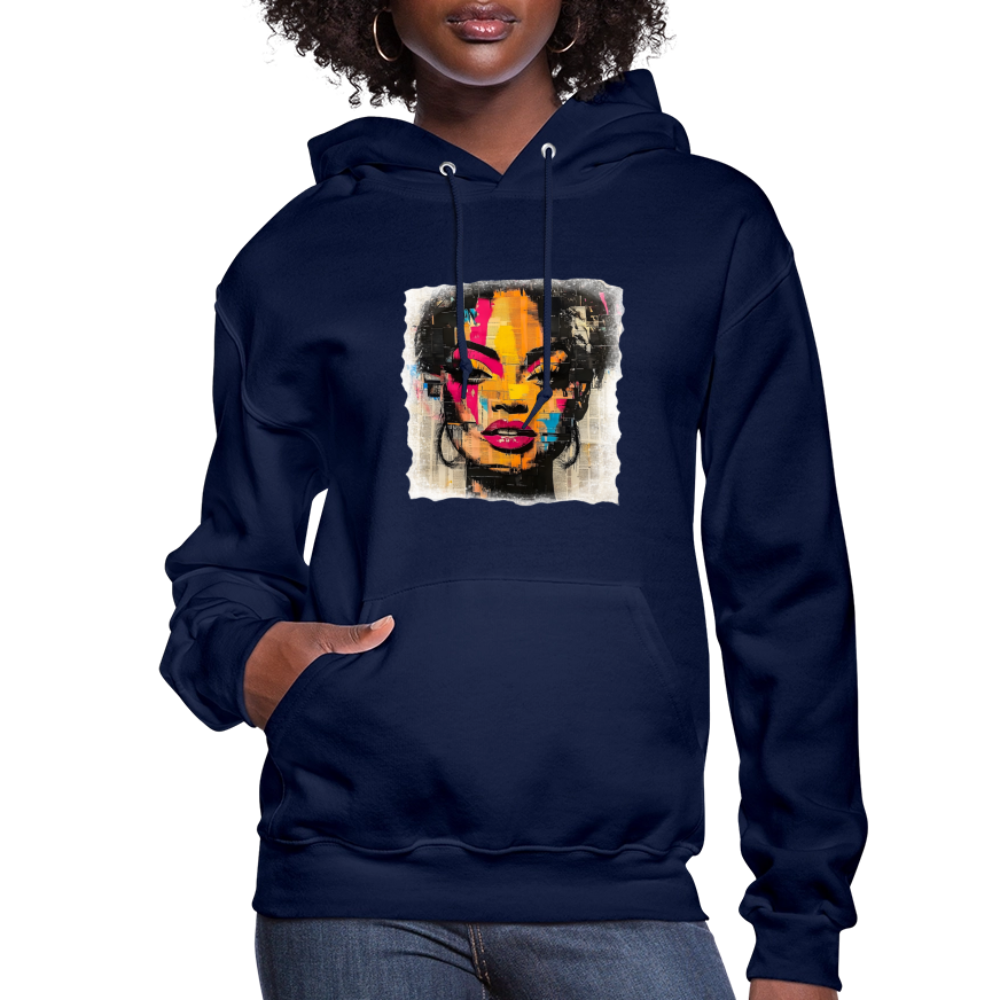 Pop Culture Woman 2 - Women's Hoodie - navy