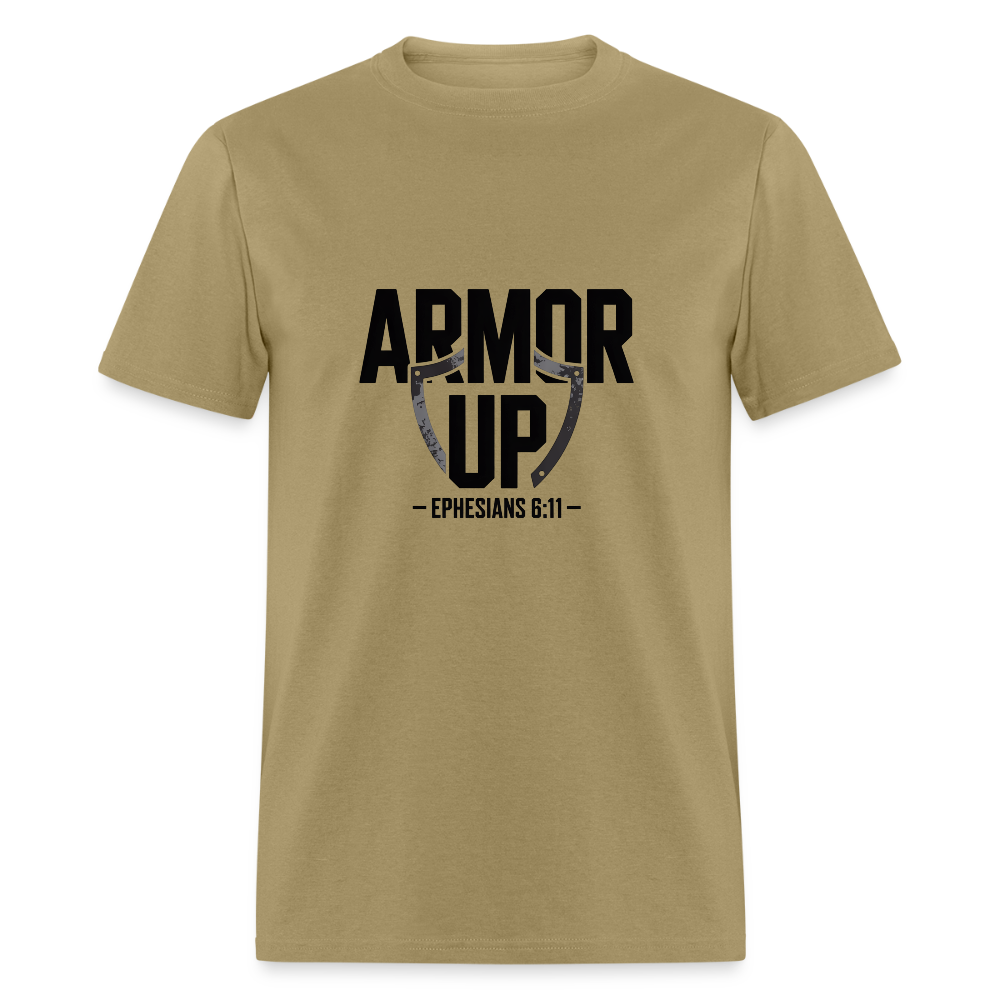 Armor Up - men's t-shirt - khaki