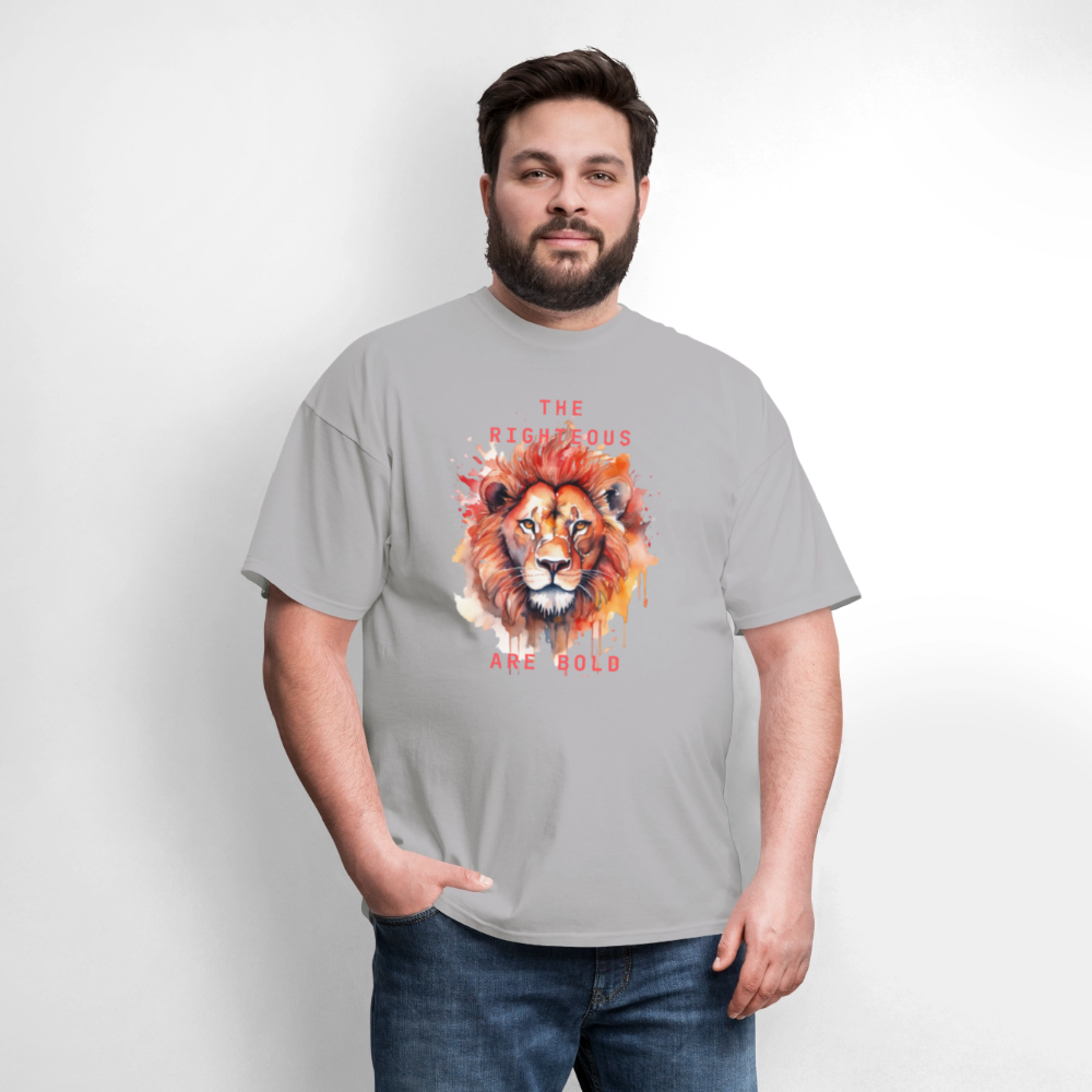 Bold Lion - Men's T-Shirt - gravel