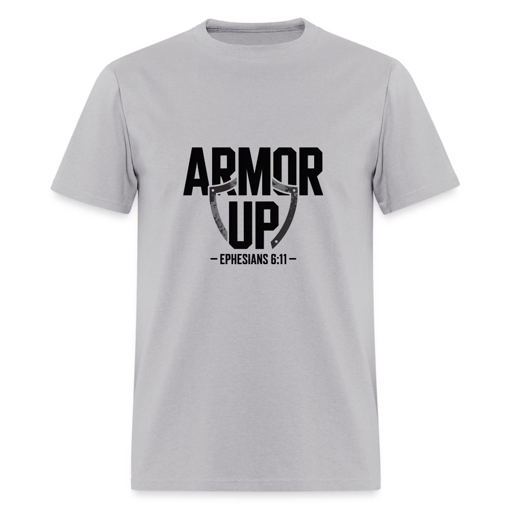 Armor Up - men's t-shirt - gravel