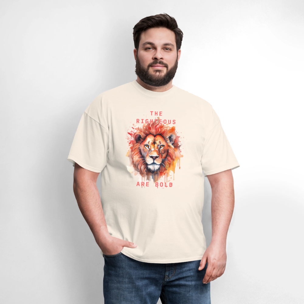 Bold Lion - Men's T-Shirt - natural