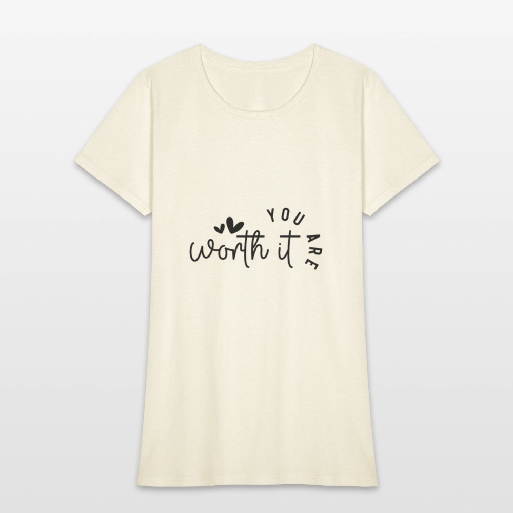 Worth it - Women's T-Shirt - off white