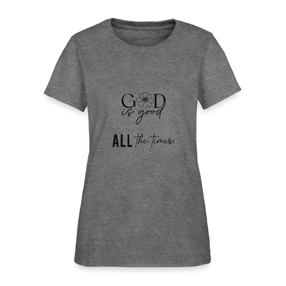 God is Good-Women's short Sleeve T-Shirt - graphite heather