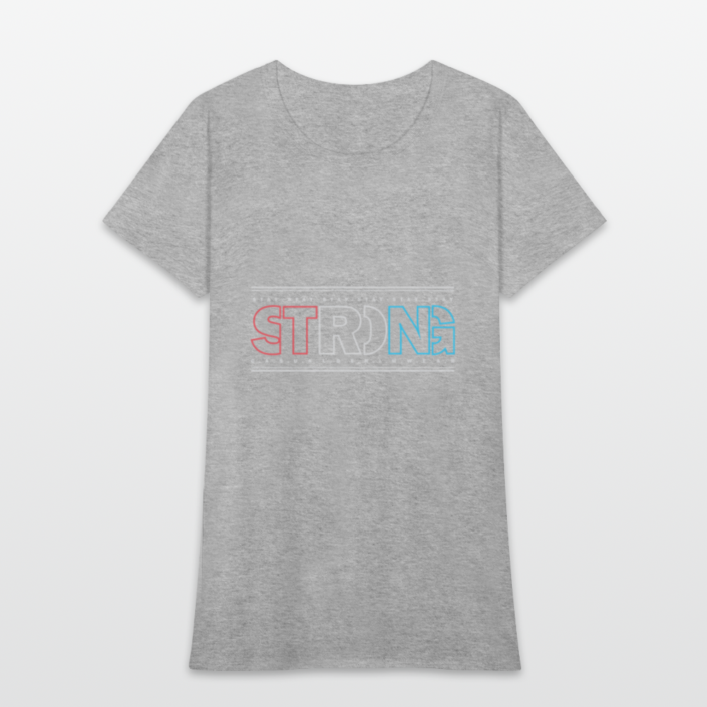 Stay Strong - Women's T-Shirt - heather gray