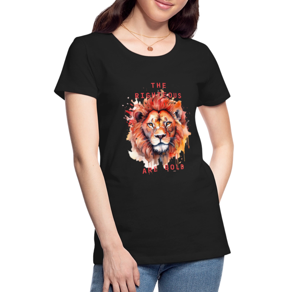 Bold Lion - Women’s T-Shirt - black