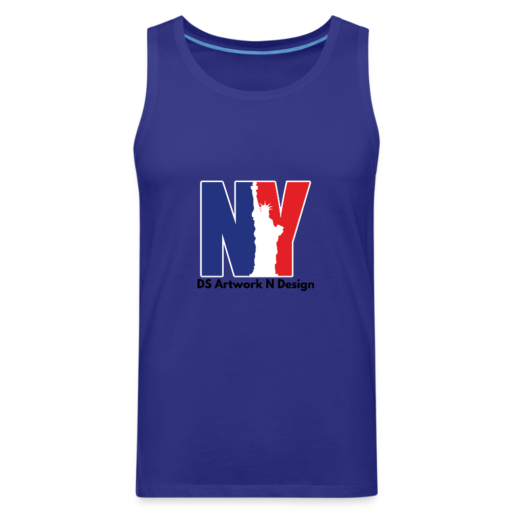 NY - Men’s Premium Tank - royal blue