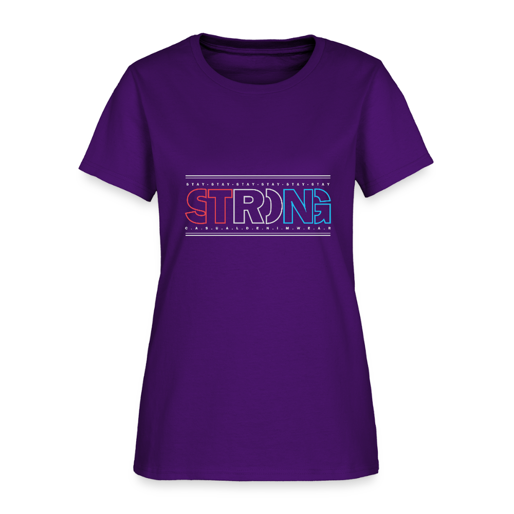Stay Strong - Women's T-Shirt - purple
