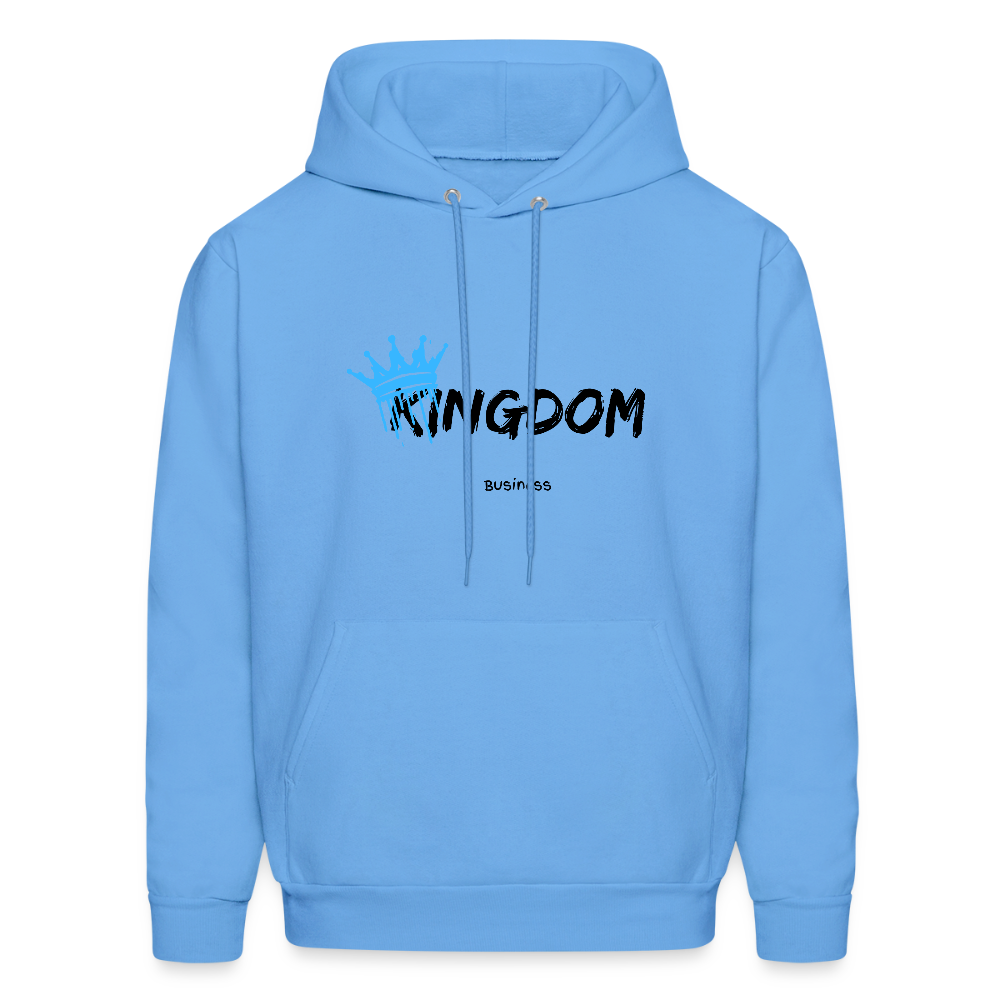 Kingdom Business - Men's Hoodie - carolina blue