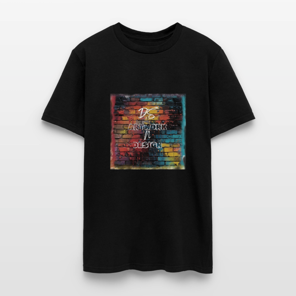 Brick Wall Artwork - Men's Tee - black