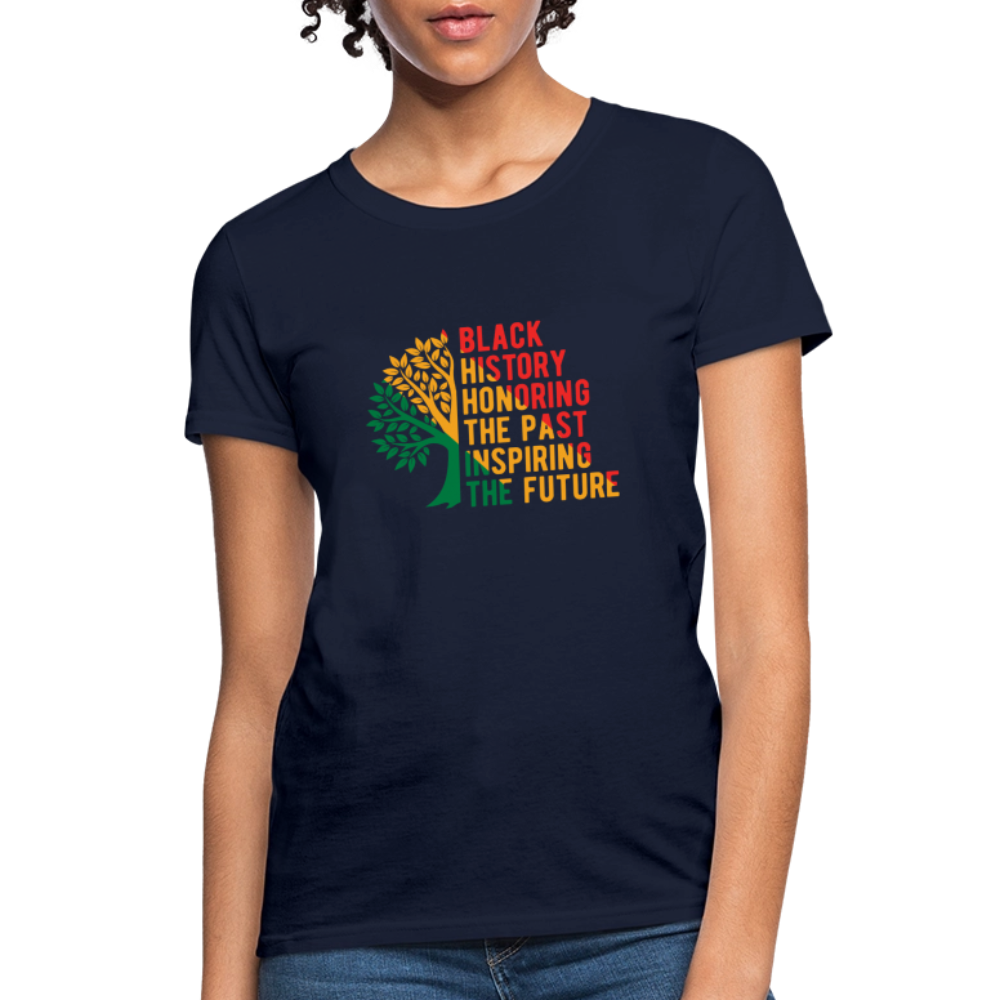 Black History - Women's T-Shirt - navy